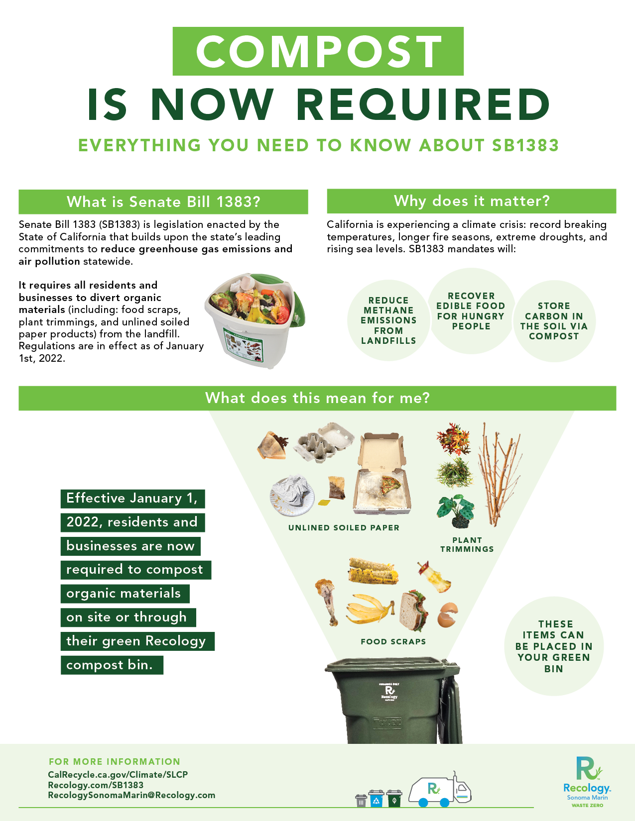 Compost it Sonoma! Free counter top pails now available to Sonoma residents  - City of Sonoma