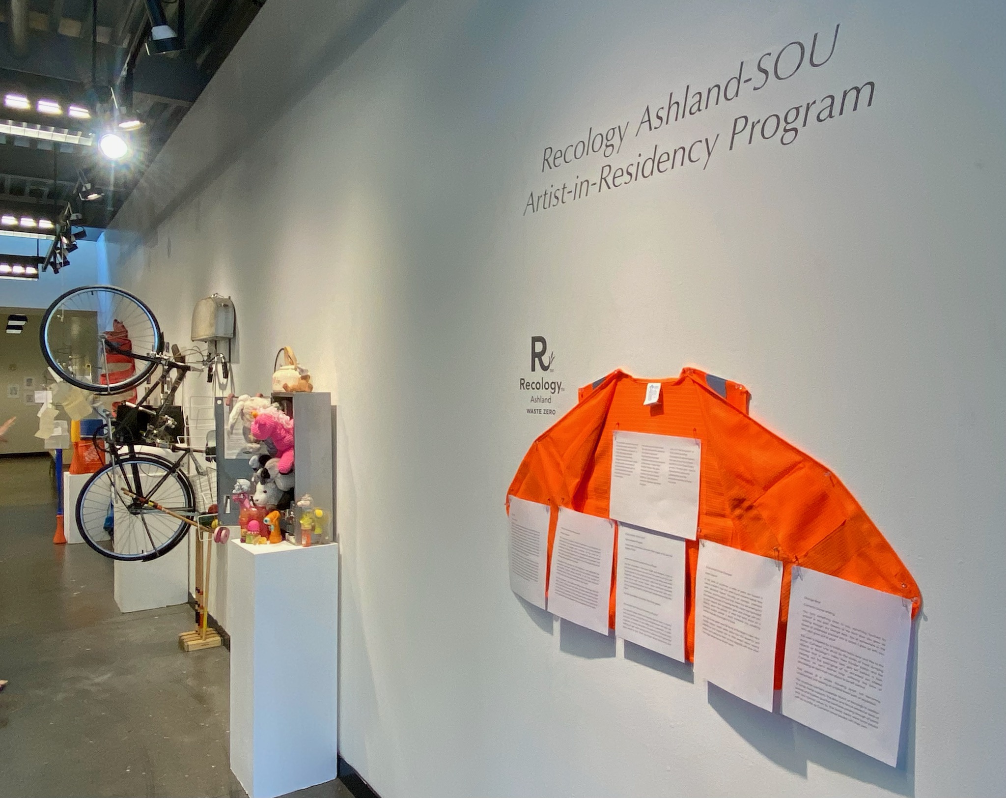 Recology-SOU Student Artist Partnership Work on Display! - Recology