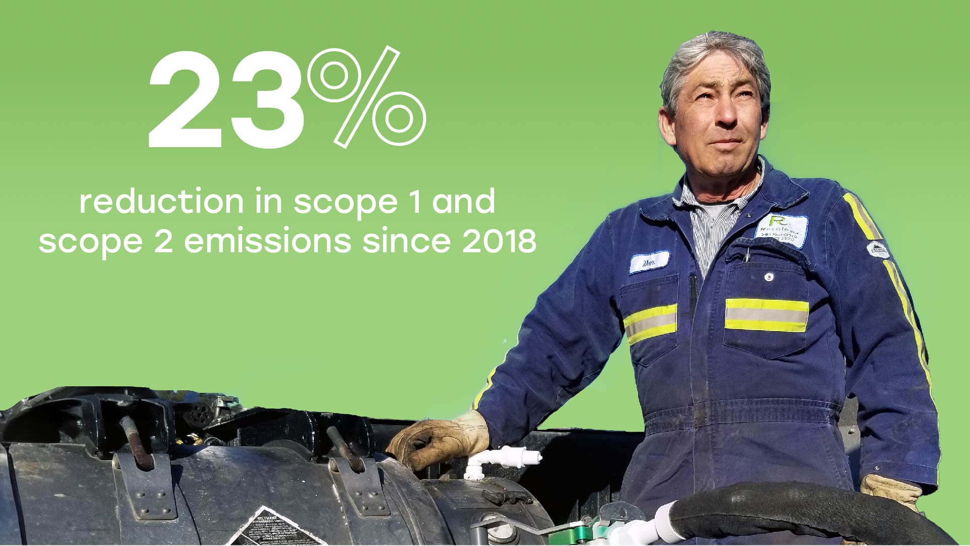 23% reduction of source 1 and source 2 emissions